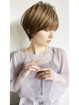 バンプ ギンザ(BUMP GINZA) 30代40代50代絶壁解消前髪あり小顔前下がりショートボブ ER