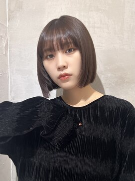 ロンドフルール 大宮東口(Lond fleur) ミニウルフレイヤーカット顔周り前髪韓国ショートボブ/大宮
