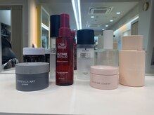 ヘアケア商品やスタイリング剤もこだわっています！