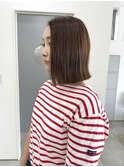【the one.】ショコラブラウンの大人ボブ　-HIROMI-