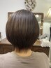 根元染めはこちら!!白髪染め+ケラチントリートメント+カット