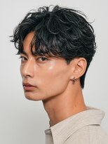 フィフス(fifth) 強めフェザーパーマ毛流れパーマ韓国風微分けマッシュヘアfifth