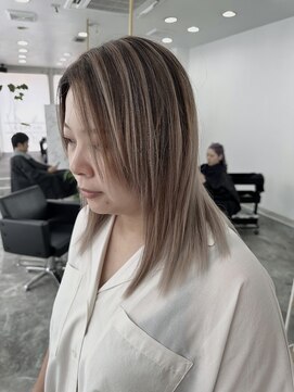 ロゼル(ROSEL) ミルクティーバレイヤージュ！！