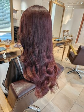 アルメリア 池袋(Arumeria) ベリーピンク　10代20代30代大人可愛い大人キレイ髪質改善