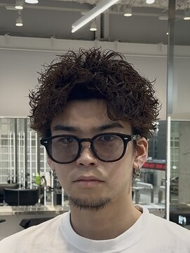 フィフス 渋谷(fifth) 渋谷スパイキーパーマツイストスパイラルルーズショート大人短髪