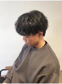 MEN’S HAIR/ニュアンスパーマ/フェザーパーマ/伊勢崎