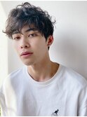 メンズカット*メンズパーマ*ニュアンスパーマ*黒髪*30代40代50代