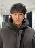 【佐藤翼】癖毛風マッシュ/癖毛風パーマ