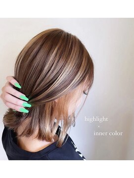 ヘアーデザイン イーエックスターバン(Hair Design ex Turban) ハイライトカラー