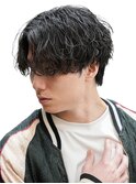 【シャドウパーマ】メンズパーマ/メンズサロン/センターパート
