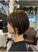 《ai》ひし形ショートボブ/丸みショートボブ/ショートボブ/大宮