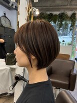 エルズ 大宮店(ailes)&nbsp;《ai》ひし形ショートボブ/丸みショートボブ/ショートボブ/大宮