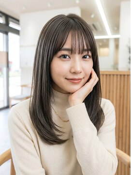トゥーリ 佐賀鳥栖店(tuuli) tuuli ◇大人可愛いミディアム 20代30代40代の髪質改善縮毛矯正