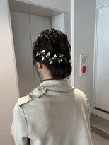 トリッカ シブヤ(TRICCA SHIBUYA)&nbsp;シニヨンアレンジ/お団子ヘア/お呼ばれヘアセット/アップ