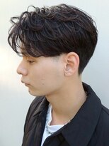 ホーミーズ 横須賀中央店(homies)&nbsp;ニュアンスパーマ フェザーパーマ ツーブロック 韓国風