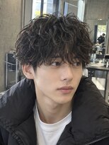 ブラン 池袋(BLANC)&nbsp;【福田指名限定】シャドウパーマクーポン(カット付き)