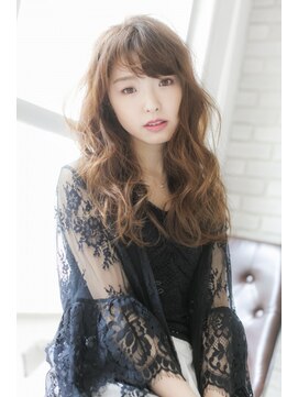 アジールヘア 所沢プロペ通り店(agir hair) 外国人風ウェーブとベージュカラー【所沢】