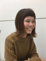 アオ ヘアー(Ao hair)&nbsp;切りっぱなしボブ