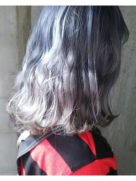 エンス(en:s) ★ホワイトグレー×ハイトーン×グラデーション★