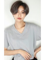 ケアウメダ(CARE UMEDA)&nbsp;【CARE UMEDA】お洒落センターパート前下がり大人ショート 徳田