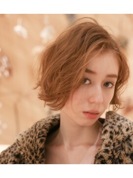 ローブ(loave) 切りっぱなしボブ ×ニュアンスパーマ