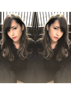 トルネード(TORNADO) セピアグレージュハイライトバレイヤージュ