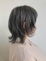 ナップヘアー NAP hair ボブウルフ×ダークトーンカラー