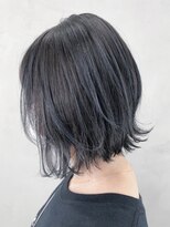 ブルーハイライト_ウェーブパーマフォギーベージュ_ba293692