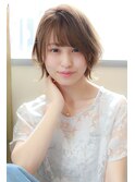 子供っぽくないナチュラルニュアンスショート