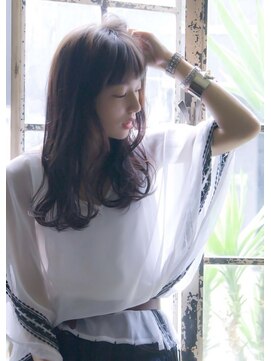 ロロ(ro-ro) 【恵比寿ro-ro】ドレープロング×黒髪