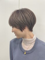 ピボット 北千住(PIVOT)&nbsp;大人可愛い20代30代40代黒髪前下がりショートボブ丸みショート