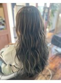 ハイライト×スモーキーグレージュ