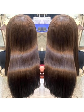 アンジェリカラボ 梅田店(ANGELICA LABO) 艶髪ナチュラルカラーオッジィオットトリートメント【川又】