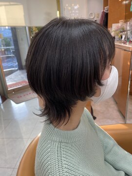 髪技空間アノン(anon) ウルフカット