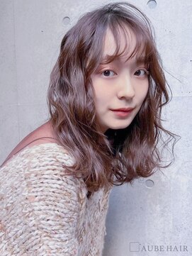 オーブ ヘアー ミア 大村店(AUBE HAIR mia) 20代・30代_イエベ春_ブラウンカラー