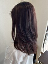 美容室 ルアル 市原市八幡宿店(Luar)&nbsp;ラベンダーブラウン×レイヤースタイル