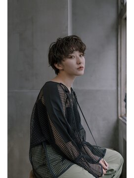 トゥ(TOE) マッシュショートとパーマ