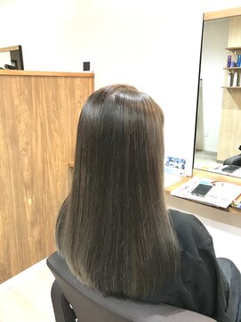 ナガレ(流 na.ga.re) 白髪活かしハイライト