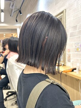 サンドエス 銀座(sand S) 前下がりぱつっとボブ大人可愛い20代30代40代似合わせカット