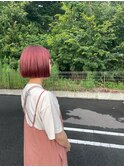 切りっぱなしボブ