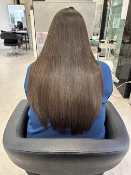 モードケイズブラン(MODE K's Blanc) 髪質改善カラー×ioLuトリートメント【六甲道/髪質改善】