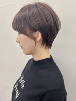 ノウル 中野(NoWL)&nbsp;ボブショート中野グレージュハイライトケアブリーチイルミナ4172