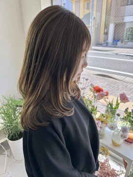 マロウイヴ(mallow eve) グレージュカラー/アッシュオリーブ/カーキベージュ