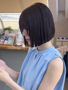 ロンド 表参道店(Lond) ◇ボブ 縮毛矯正 顔周りカット 表参道 髪質改善