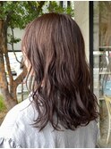 ダブルカラーミルクティーベージュカラーブルーブラックブリーチ
