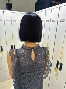 クロップ エス 茅ヶ崎本店(crop es) 縮毛矯正ボブ