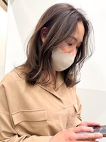 ネイロ バイ ジルブラン 葛西(NeiRo by JIL BLAN)&nbsp;レイヤーカット白髪ぼかしハイライトダブルカラーインナーカラー