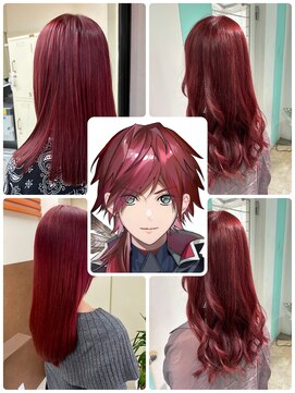 マティーナ ヘアー 池袋(Matina hair) 【にじさんじ】ローレン.イロアス/推しカラー