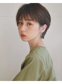 ナチュラルショートボブ