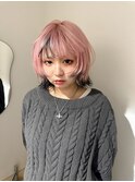 ピンク×ブラック